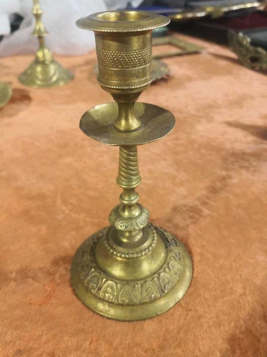 Подсвечник старинный ,19 век.