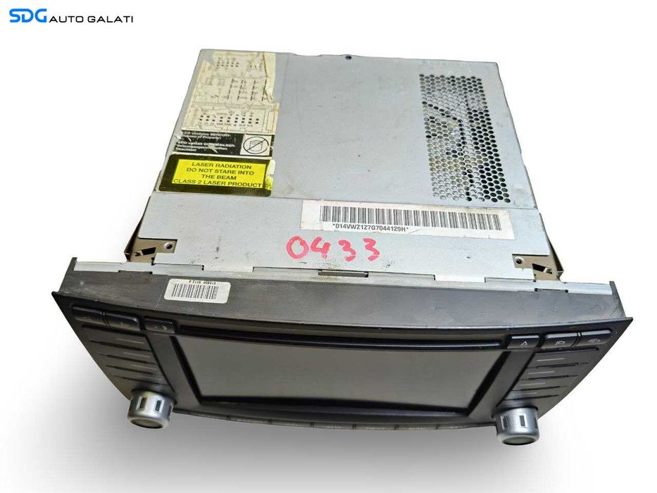 Unitate Radio CD PlayerNavi Navigatie Map Volkswagen Touareg 7L 2002 - 2010 Cod 7L6035177E [LS0658]