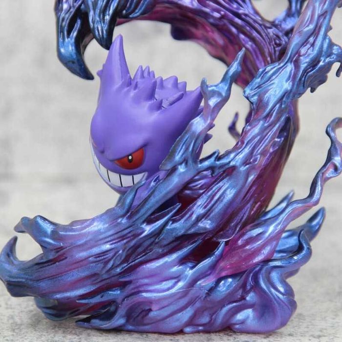 Figurină Anime Pokémon – Gengar, aprox. 19 cm (PVC) - FULL BOX