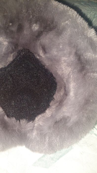 Зимняя шапка с мехом