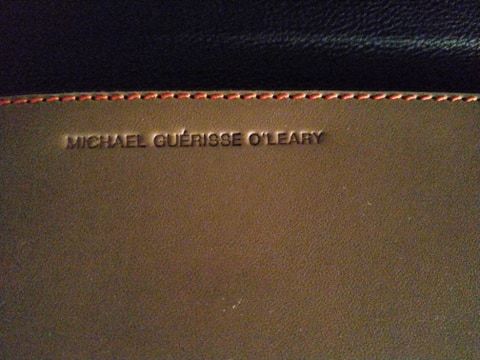 Plic Michael Guérisse O'Leary din piele naturală