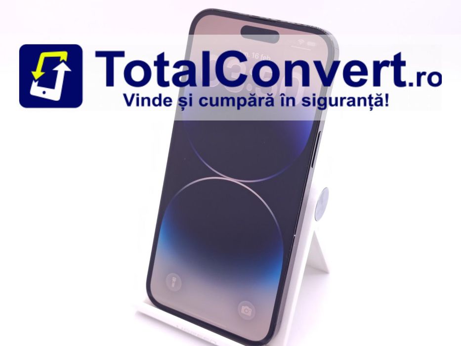 Apple iPhone 14 Pro Max 128GB Space Black, Garantie 24 luni | #D90688