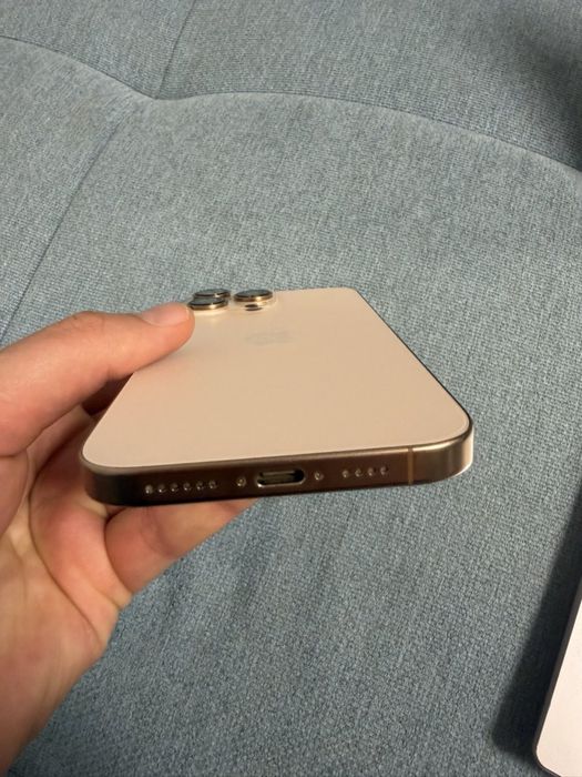 iPhone 16 Pro Max 256 Desert Gold , 91% batt , много запазен