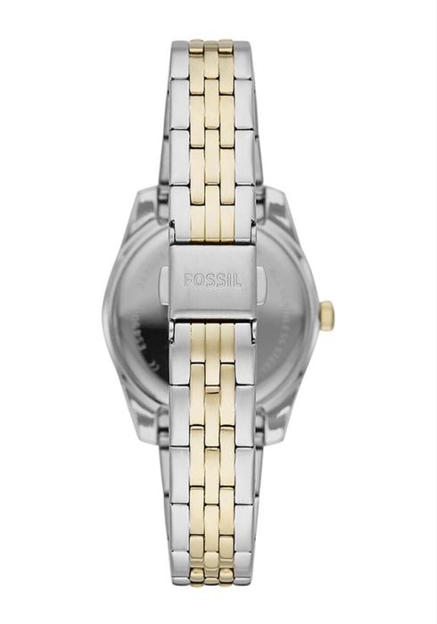 Часовник Fossil сребърно-златно