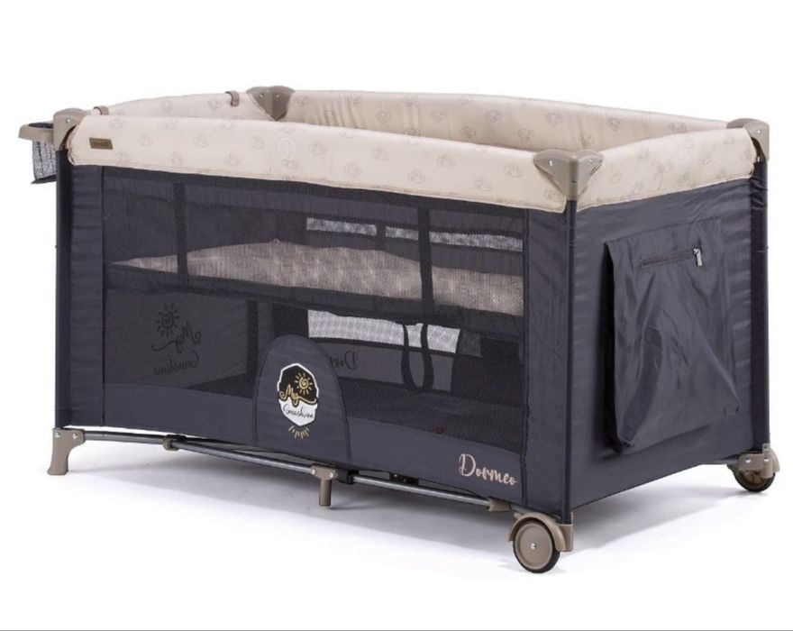 Patut pliabi travel calatorie Chipolino Dormeo+extra salteluta/ topper