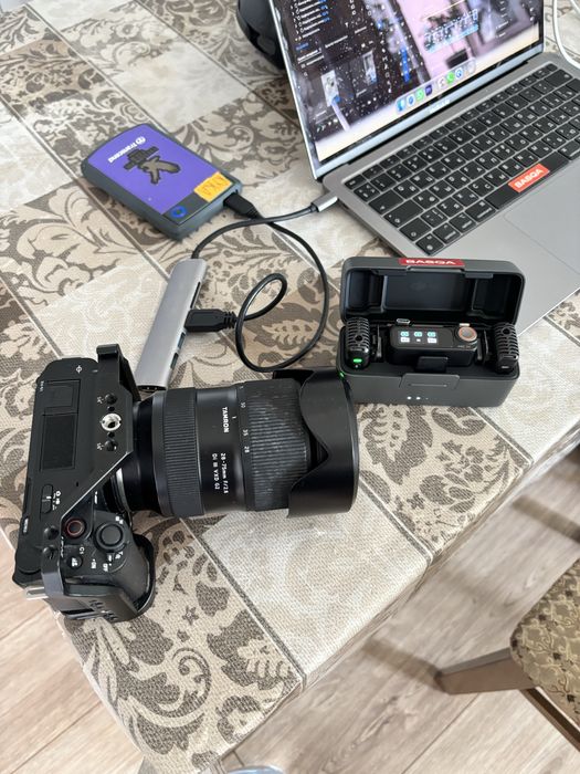 Sony zve-1 / dji mic 2