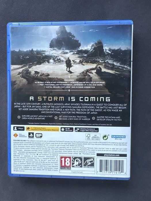 Ghost of tsushima Ps5