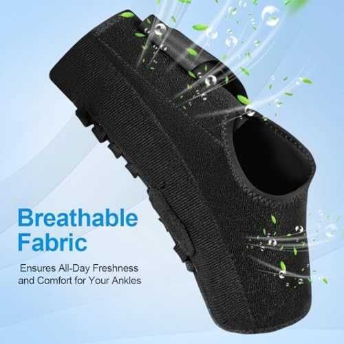 Нова Регулируема ортеза за глезен странични стабилизатори спорт бягане