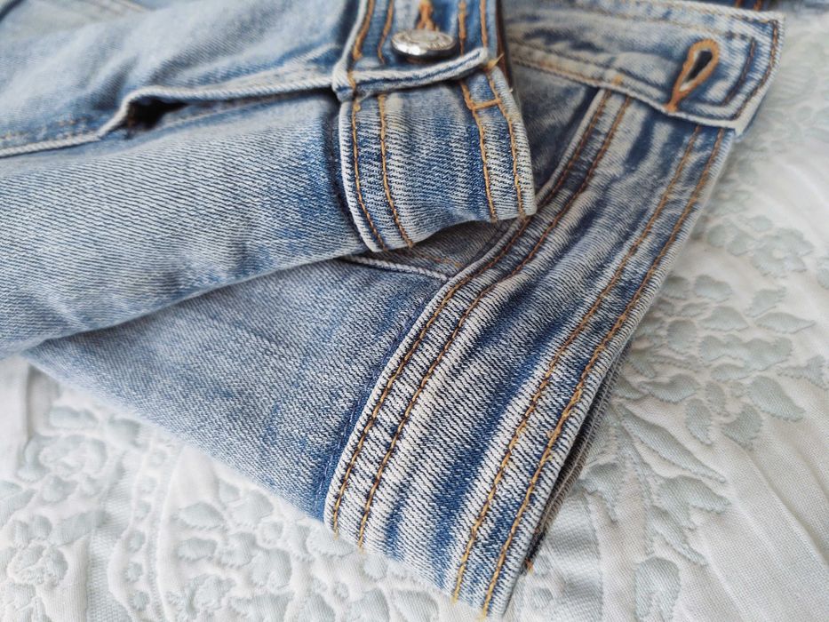 Monnalisa - дънки и яке, р. 6-7 г.