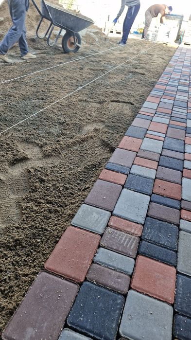 Укладка Брусчатка