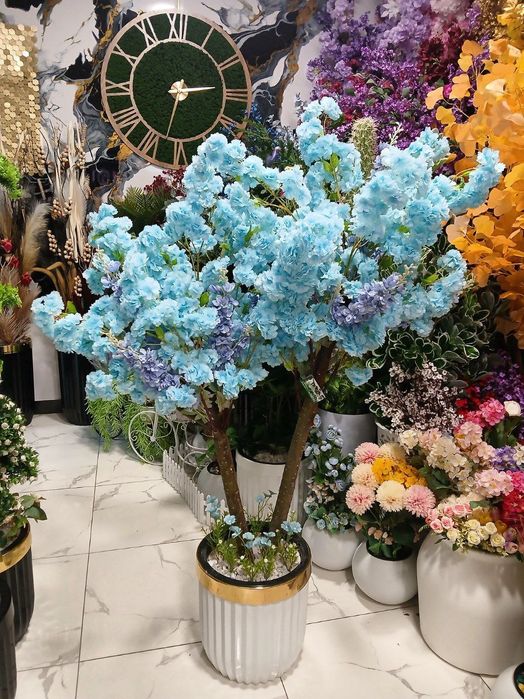 Искусственные цветы и деревья! Suniy gullar va darahtlar olami