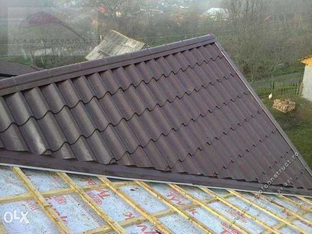 Reparatii acoperisuri si montaj acoperisuri