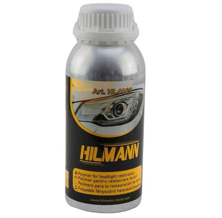 Solutie Polimer 600ml in recipient metalic pentru restaurare faruri