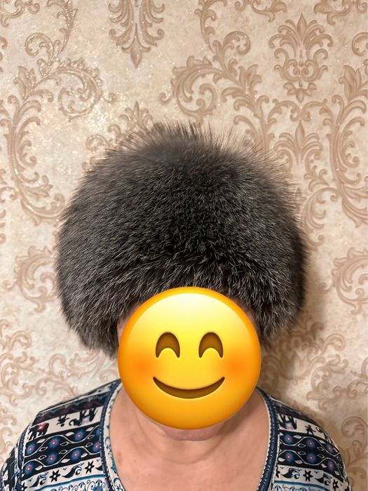 Шапка чернобурка