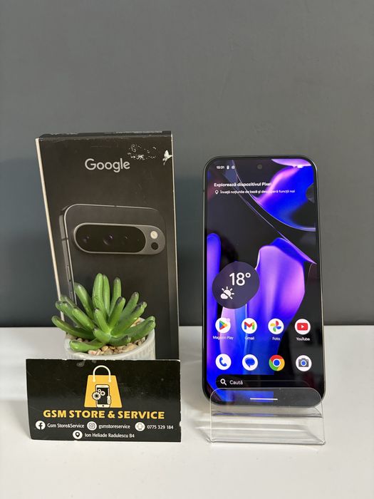 Google Pixel 9 Pro XL 256Gb Obsidian 2 Ani Garantie Gsm Store&Service
