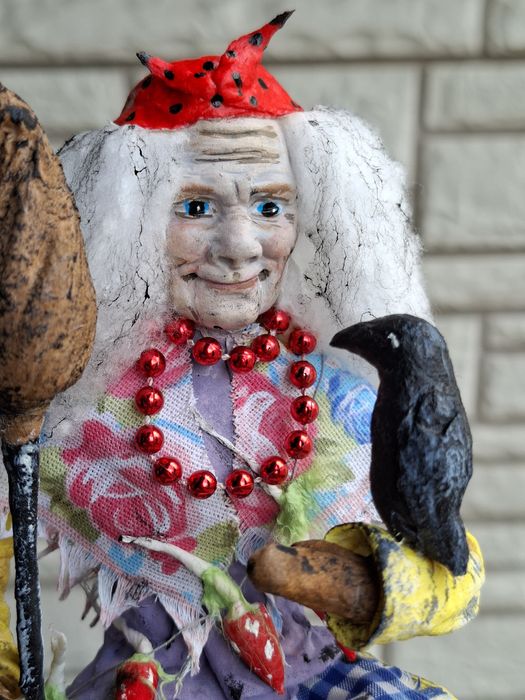 Статуэтка баба Яга(вата)