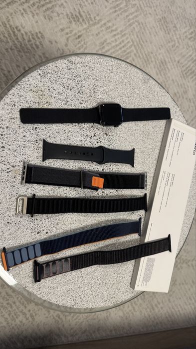 Apple Watch 41 mm seria 7, Saphire + Stainless