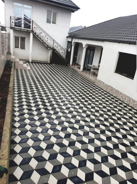 OFERTA SEZONI matrite pavaj romb 3 d travertin beton tipare pavele meserias montaj constructi alei gradina scule unelte bijuteri piese beton alei casa
