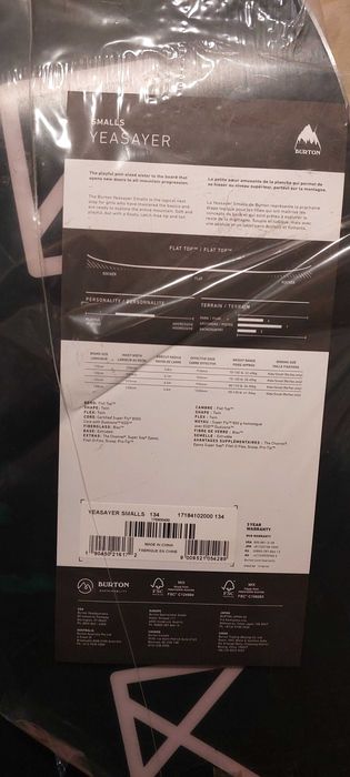 Доска для сноуборда Barton YeaSayer