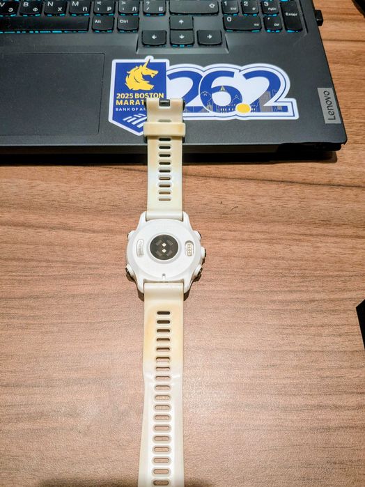 Garmin Forerunner 955 Solar Whitestone+Garmin HRM-Pro Plus