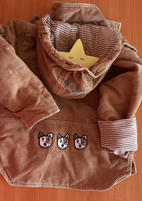 Детски зимни якета с качулки.