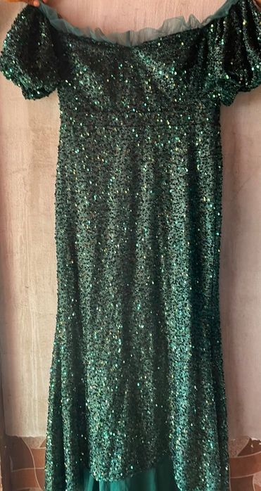 Rochie de nunta, paiete