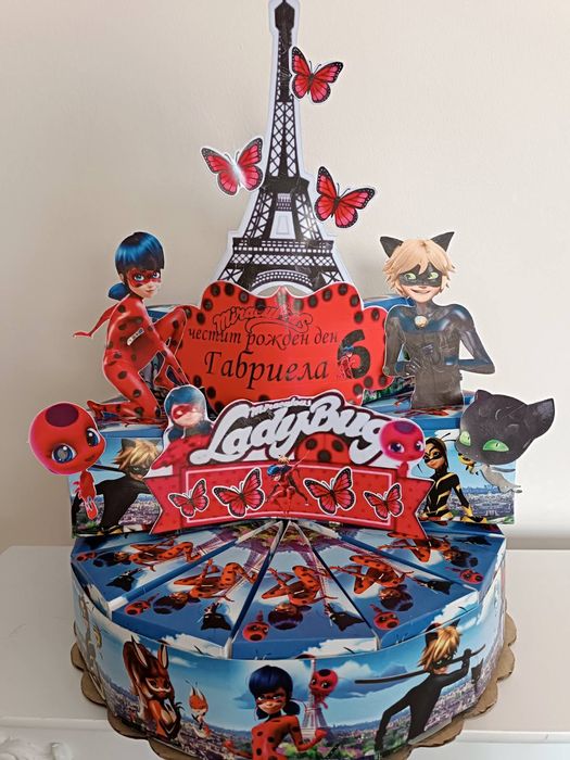 Промоция !Изработка на картонени торти Frozen, Minecraft ,Соник,Блуи и