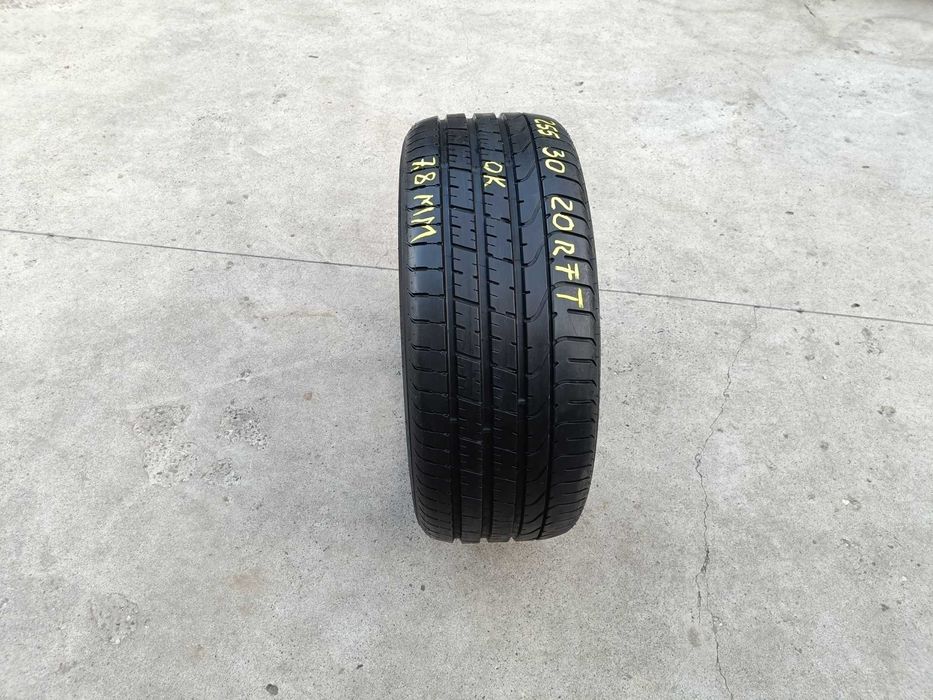 O anvelopa vara 255 30 20 pirelli p zero profil de 7,8 mm