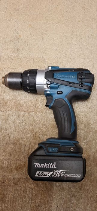 Makita DHP458 Masina de gaurit si insurubat cu percutie fuctionala