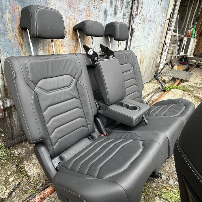 Vw Touareg CR7 Черен Кожен Салон, Кори 2018,2019,2020,2021,2022,23,24