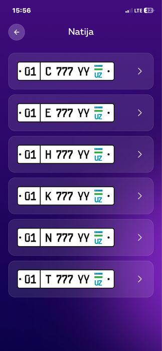 Avtoraqam xizmati auksion nomer olib beramiz sugurta tonirovkayam bor