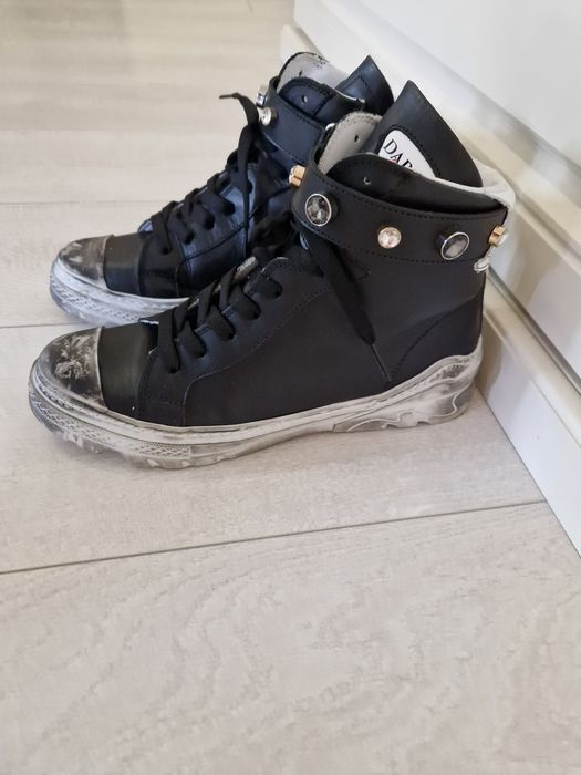 Дамски боти от естествена кожа