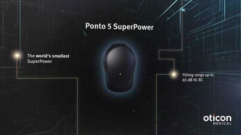 Oticon Ponto 5 Super Power Костный слуховой аппарат