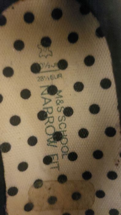 Pantofi de lac negri fetita 28 Marks & Spencer