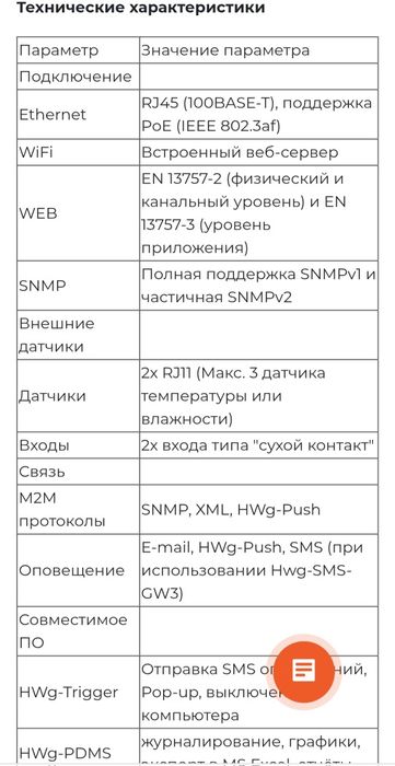 Сетевой термометр