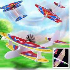 Детски Летящ самолет с USB зареждане олекотен