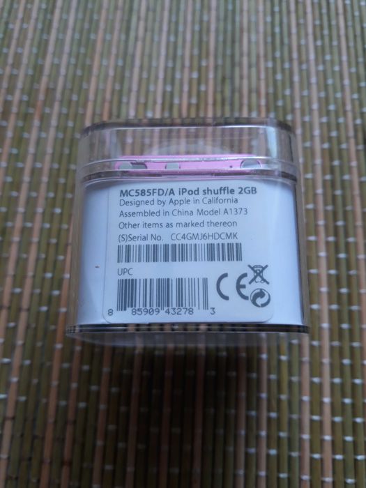 Ipod shuffle nou!
