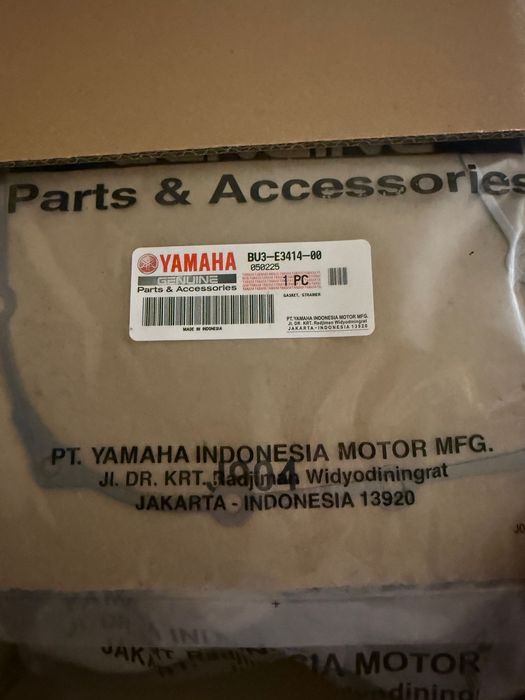 Части  yamaha картер