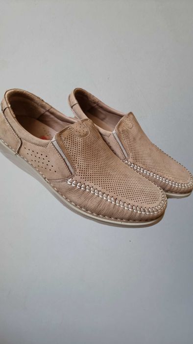 Мокасины из нубука