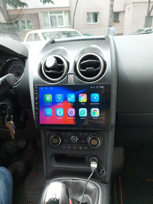 Navigatie Android Nissan Qashqai Waze YouTube Bluetooth Internet