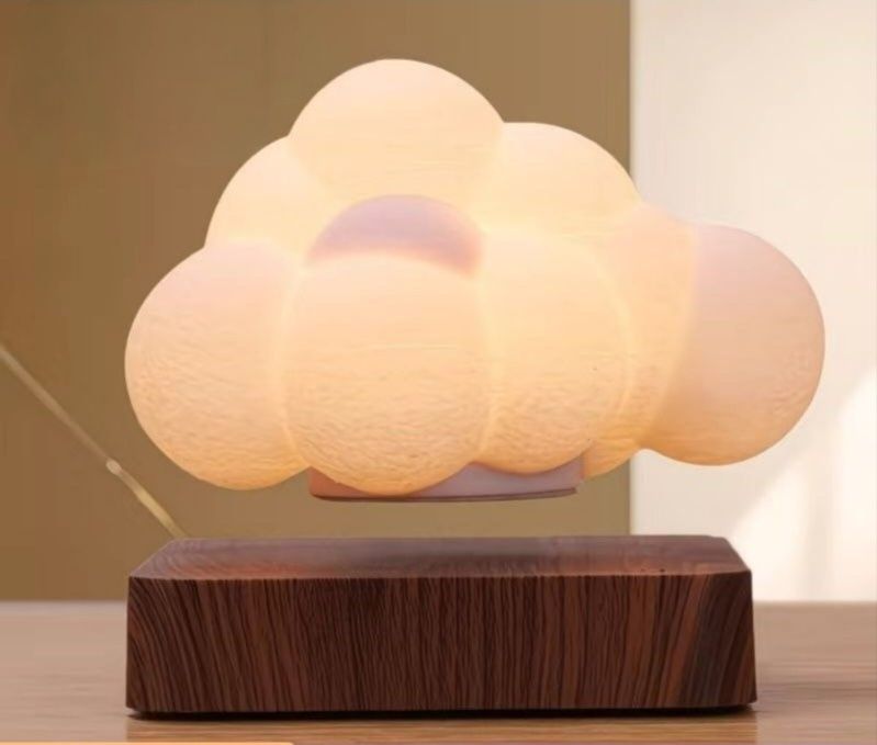 Парящий вращающийся в воздухе светильник