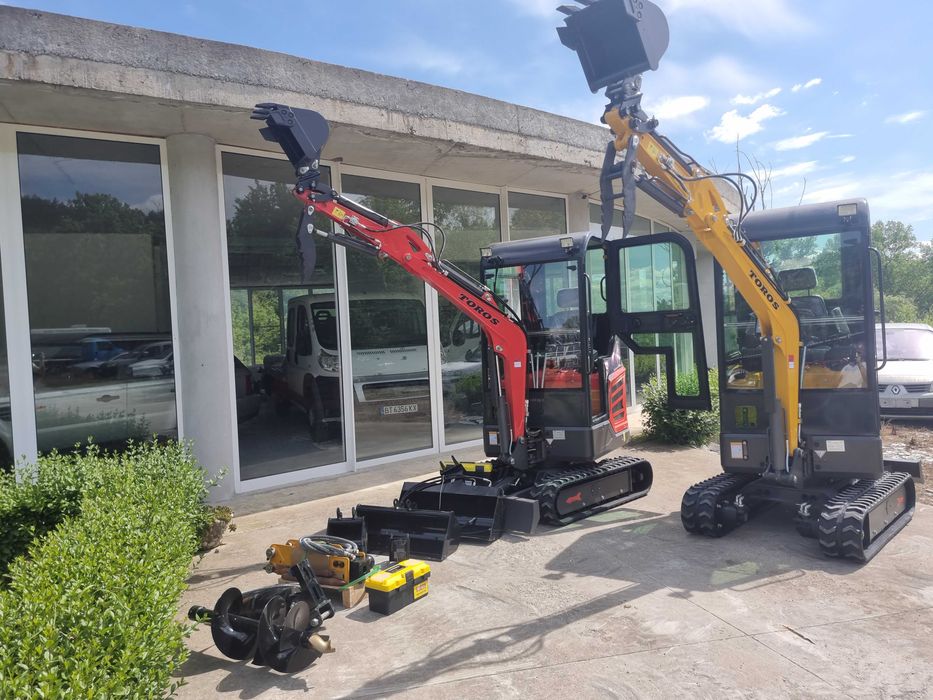 Мини багер TOROS-T18 MAX