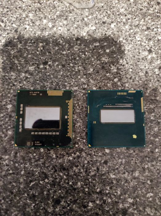 Процессора: Core -i7-740QM  и  core -i7 4702MQ(G3) для ноутбуков
