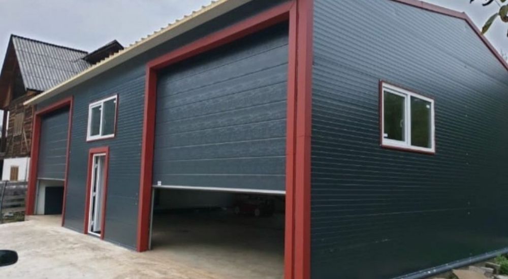 Vand hala metalică asigurăm și montaj lucrăm fără avans