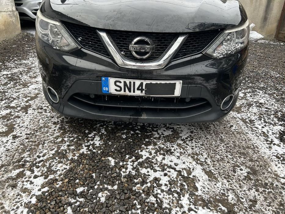 Bara fata Nissan Qashqai J11 2013 - 2017 NEGRU (1197) model fara spalatoare far