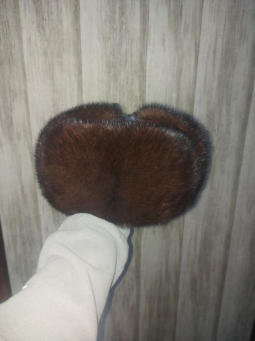 Шапка ушанка норка натуралка
