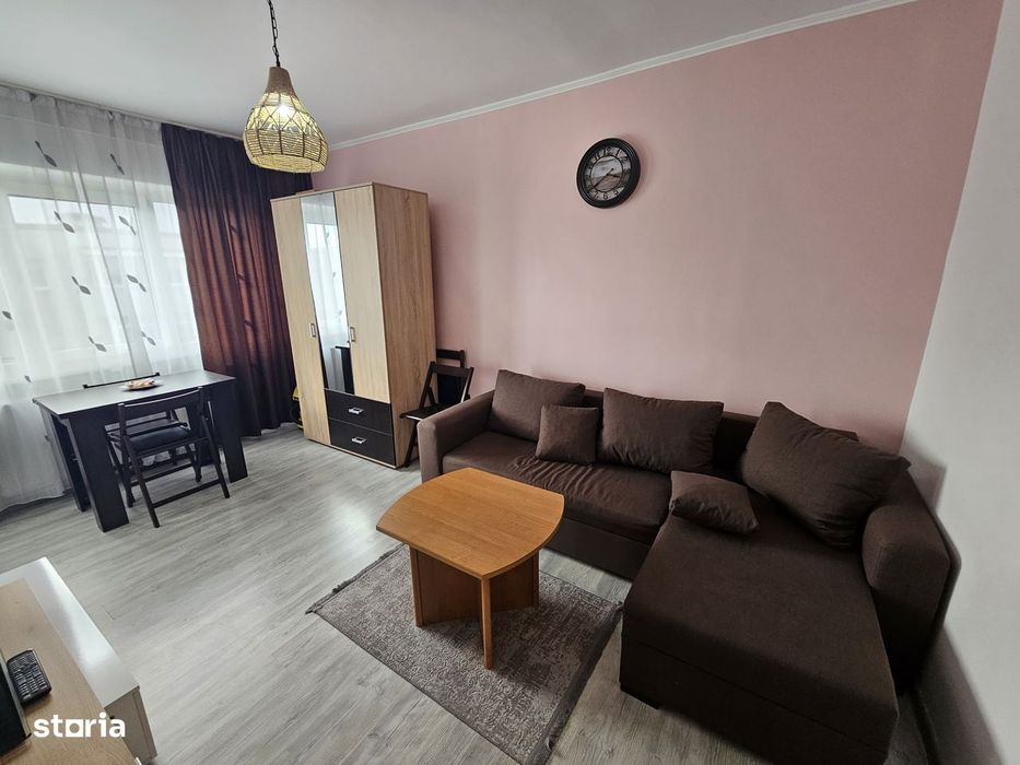 Garsonieră spațioasă cu balcon,Găvana, mobilata și utilata