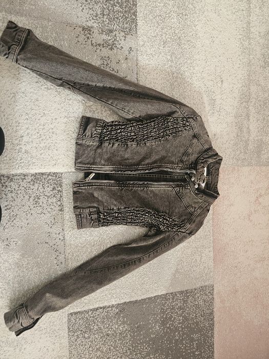 Късо дънкено якенце Bershka