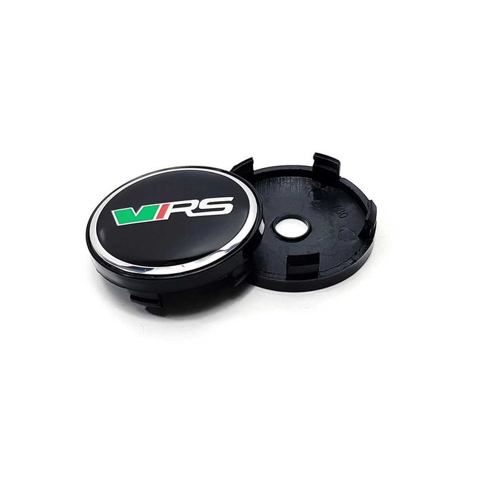 Set 4 Embleme Jante 56MM 60MM SKODA Model RS VRS, Capace Roti Emblema