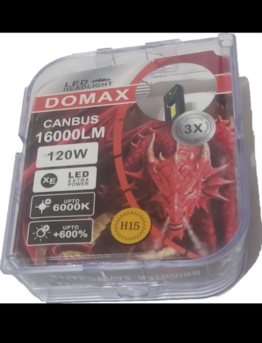 LED Domax H15 120W